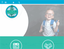 Tablet Screenshot of nobledentistry.com